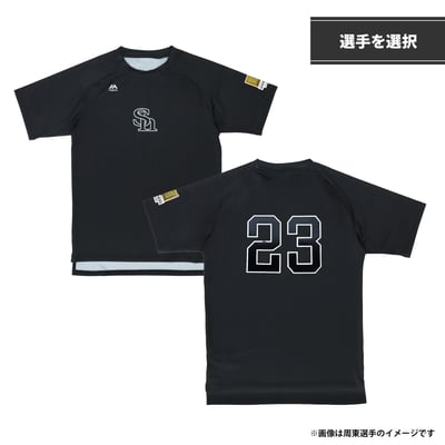 【受注生産】【プロコレクション】2026CS優勝記念　選手着用モデルTシャツ ブラック（選手を選択）（受注期間 2026年11月2日13:00まで）